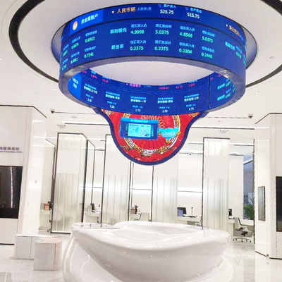 صفحه نمایش LED انعطاف پذیر P2.5 میلی متری با اشکال متنوع قابل تنظیم