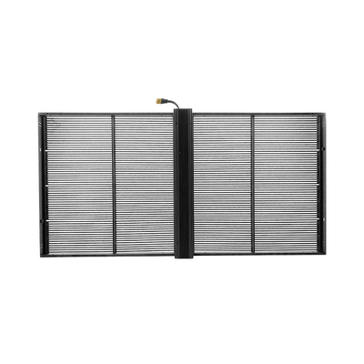 صفحه نمایش ال ای دی شیشه ای شفاف کابینت بادوام برای تبلیغات ساختمان