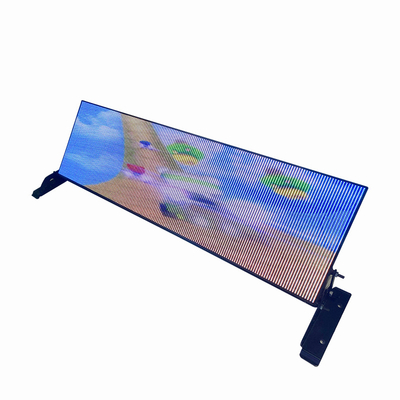صفحه نمایش تبلیغاتی LED خودرو P2.6mm P5.2mm وزن سبک برای نصب آسان