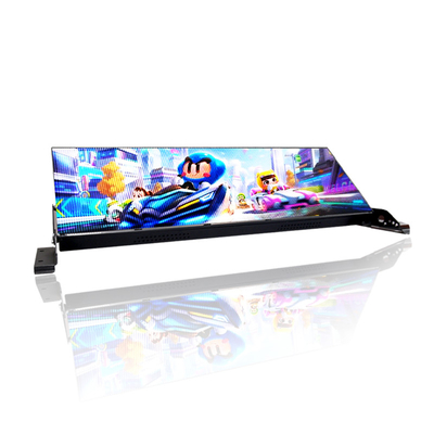 روشنایی 2500cd تاکسی علامت تبلیغاتی LED سبک وزن تمام رنگ