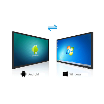 کنترل از راه دور 98 اینچ اتاق جلسه صفحه نمایش LCD با روشنایی بالا