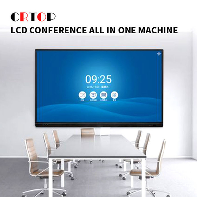 کنترل از راه دور صفحه نمایش LCD اتاق جلسات 4K HD همه در یک پنل
