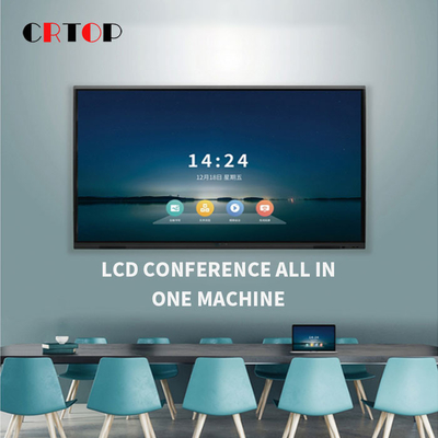 صفحه نمایش LCD چند منظوره 75 اینچی اتاق اجتماع 4K HD لمسی LCD