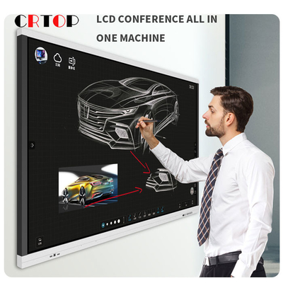 نمایشگر 75 اینچی LCD اتاق کنفرانس همه در یک کنترل از راه دور هوشمند