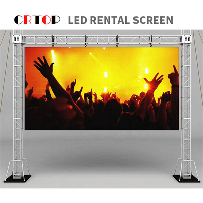 صفحه نمایش LED اجاره ای در فضای باز P3.91mm 4500cd صفحه نمایش دیواری ویدیویی