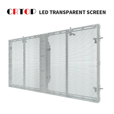 صفحه نمایش LED شفاف در فضای باز مرکز خرید کابینت 1000*500 میلی متر