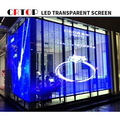 پانل شفاف صفحه نمایش LED 3840 هرتز برای مرکز خرید