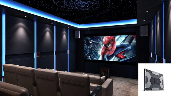 صفحه نمایش LED داخلی نازک و زیبا P1.875mm ماژول آلومینیومی
