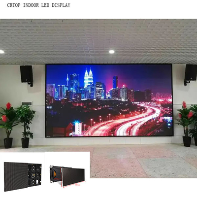 صفحه نمایش LED تبلیغاتی داخلی P2.22mm کابینت دیواری 480X480mm