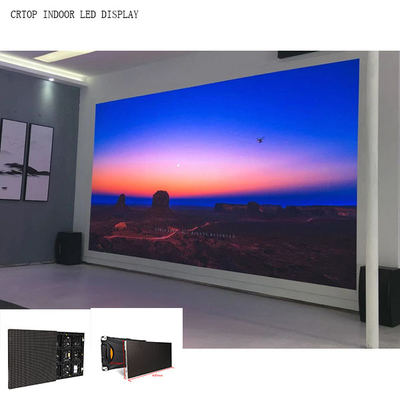 صفحه نمایش ال ای دی داخلی P3mm 576X576mm Die Cast Box اندازه کابینت