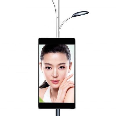 تعامل از راه دور قطب نور خیابان نمایشگر LED با زاویه دید 120 درجه