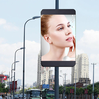 چراغ لامپ 1R1G1B نمایشگر LED تابلوی تبلیغاتی کنار جاده