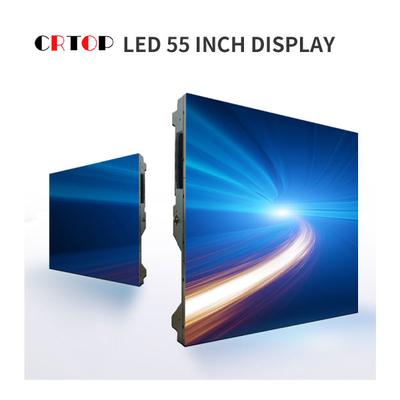 صفحه نمایش LED ثابت داخلی P1.875 میلی متری صنعتی با جعبه بزرگ 55 اینچی