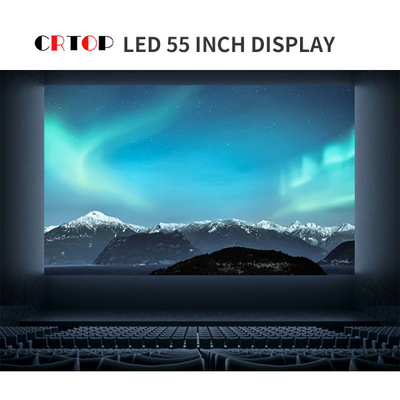 صفحه نمایش LED ثابت داخلی P1.875 میلی متری صنعتی با جعبه بزرگ 55 اینچی