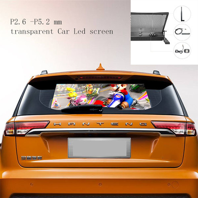 نرخ نوسازی 1920 هرتز صفحه نمایش LED تبلیغاتی اتومبیل کلاس حفاظت IP30