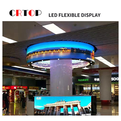 P1.5625mm صفحه نمایش LED انعطاف پذیر ناهنجاری صفحه ویدئو دیوار قوی