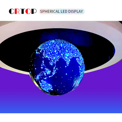 صفحه نمایش LED کروی با قطر 2.5 میلی متر P5mm صفحه نمایش LED نامنظم تمام رنگی