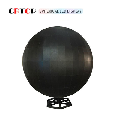 تراشه SMD2121 صفحه نمایش کروی LED 1500 سی دی با قطر 2.5 متر با کنتراست بالا