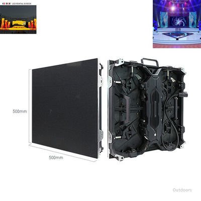 ماژول 250*250 میلی متری اجاره صفحه نمایش LED داخلی ساختار پیکسلی 1R1G1B