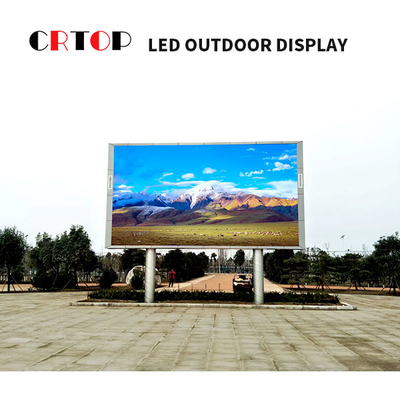 صفحه نمایش تبلیغاتی LED در فضای باز P4 میلی متری صفحه نمایش ساختار پیکسلی 1R1G1B