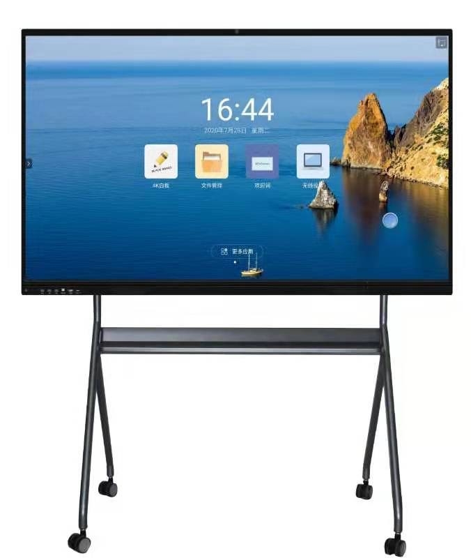 صفحه نمایش LCD هوشمند لمسی 75 اینچی 4K HD همه در یک پنل برای اتاق جلسه