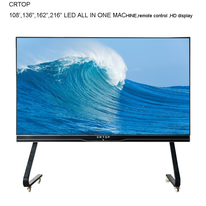 پانل اتاق جلسه 162 اینچی All In One P1.25mm صفحه نمایش LED هوشمند HD 4K