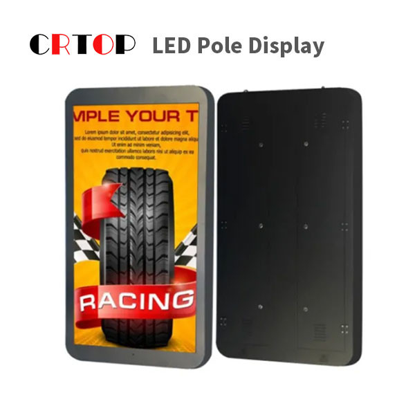 لامپ بیلبوراد تمام رنگی صفحه نمایش قطب LED خیابان P2.5 میلی متری فضای باز