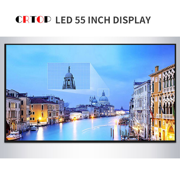 صفحه نمایش LED داخلی رنگارنگ P1.25mm با جعبه بزرگ 55 اینچی