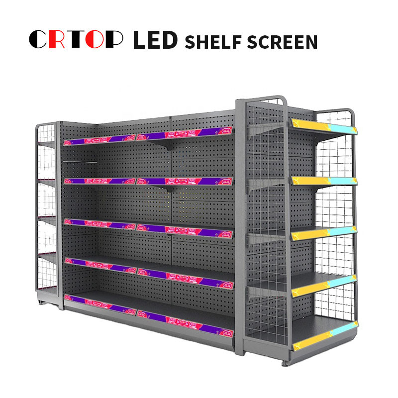 نمایشگر LED قفسه خلاق P1.875 میلی متر برای مرکز خرید سوپرمارکت